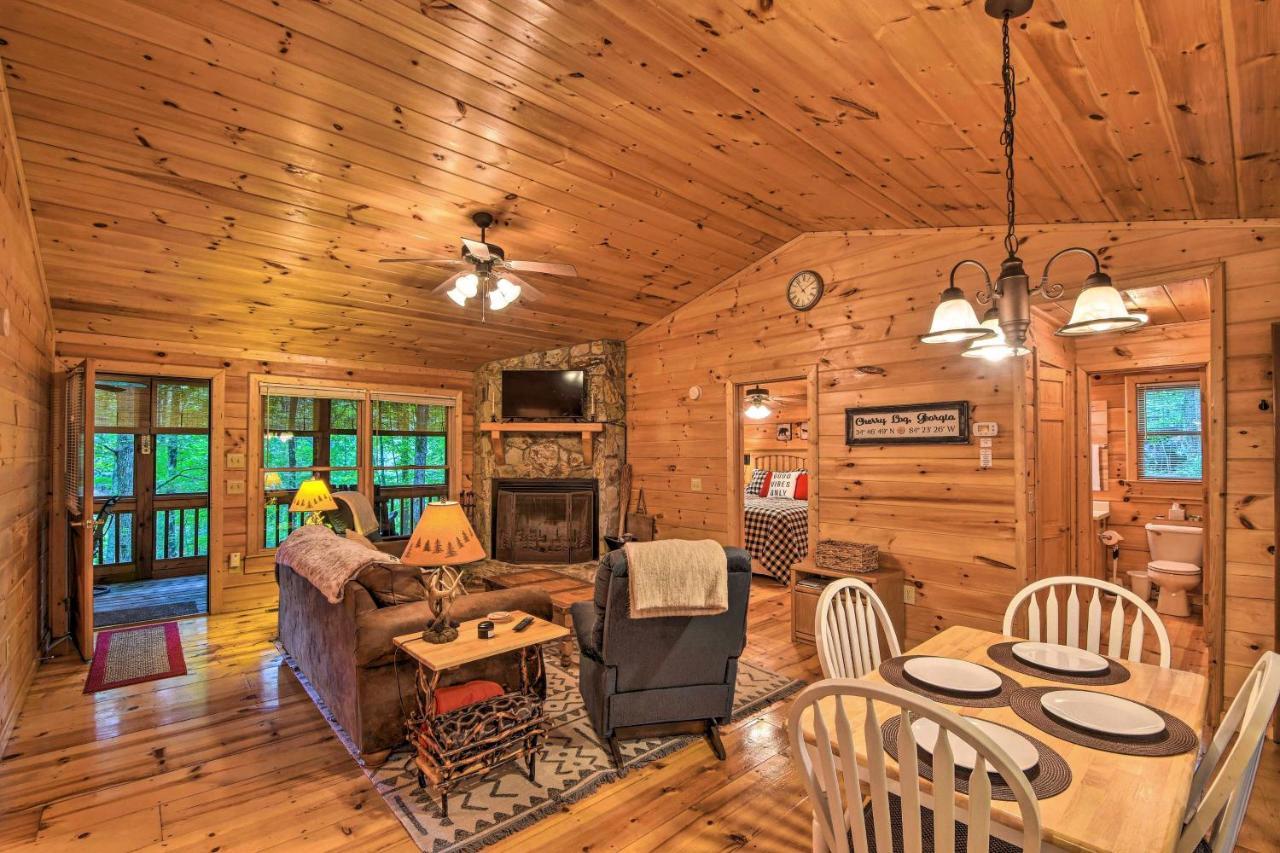 Pinot And Pine Chic Log Cabin About 5 Mi To Blue Ridge Eksteriør bilde