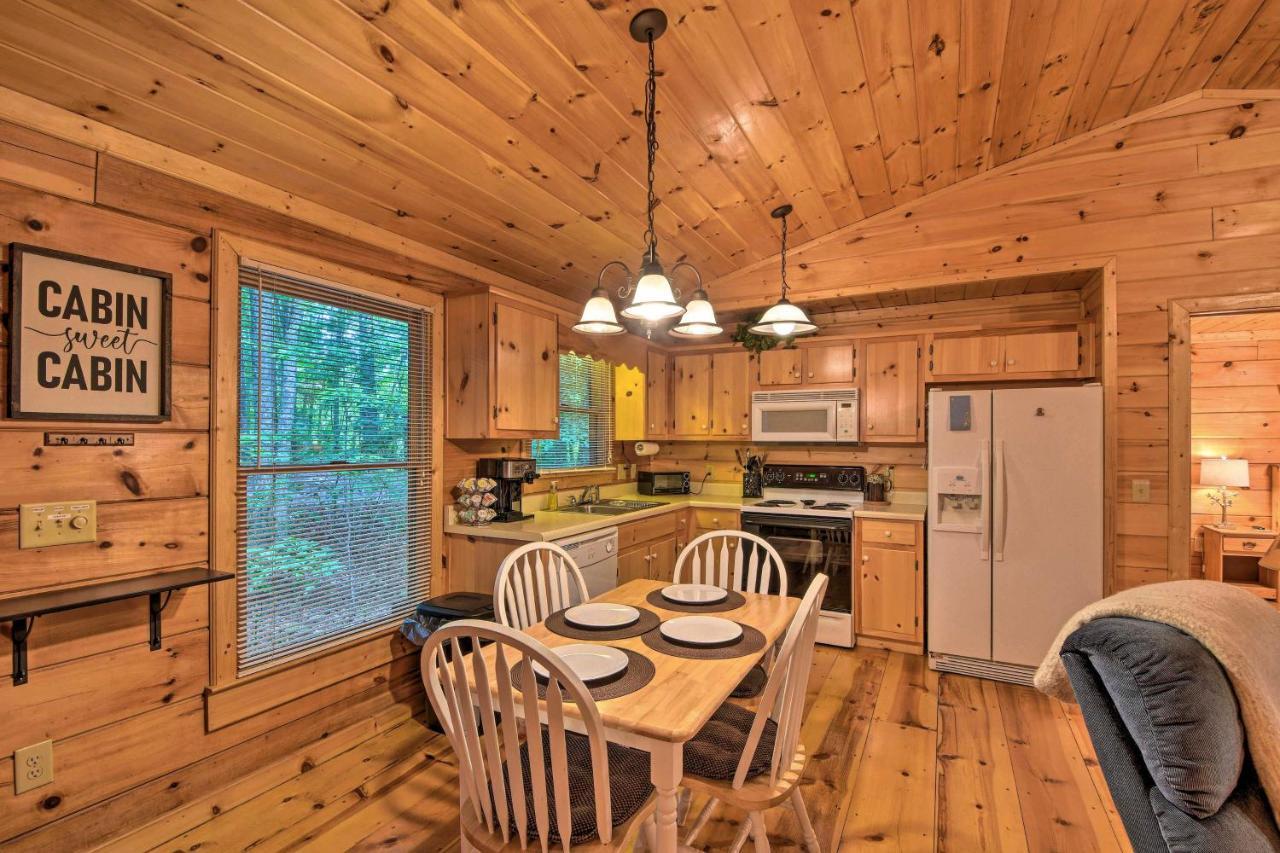 Pinot And Pine Chic Log Cabin About 5 Mi To Blue Ridge Eksteriør bilde