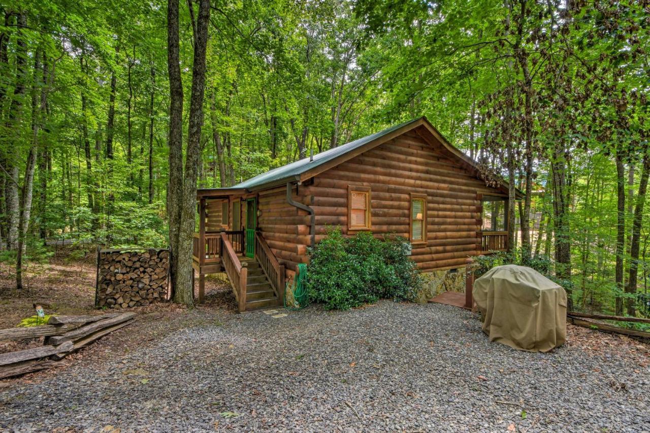Pinot And Pine Chic Log Cabin About 5 Mi To Blue Ridge Eksteriør bilde