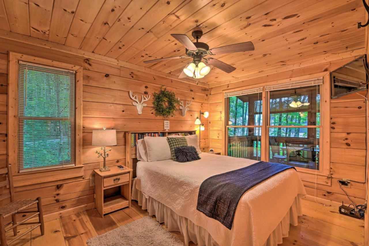 Pinot And Pine Chic Log Cabin About 5 Mi To Blue Ridge Eksteriør bilde