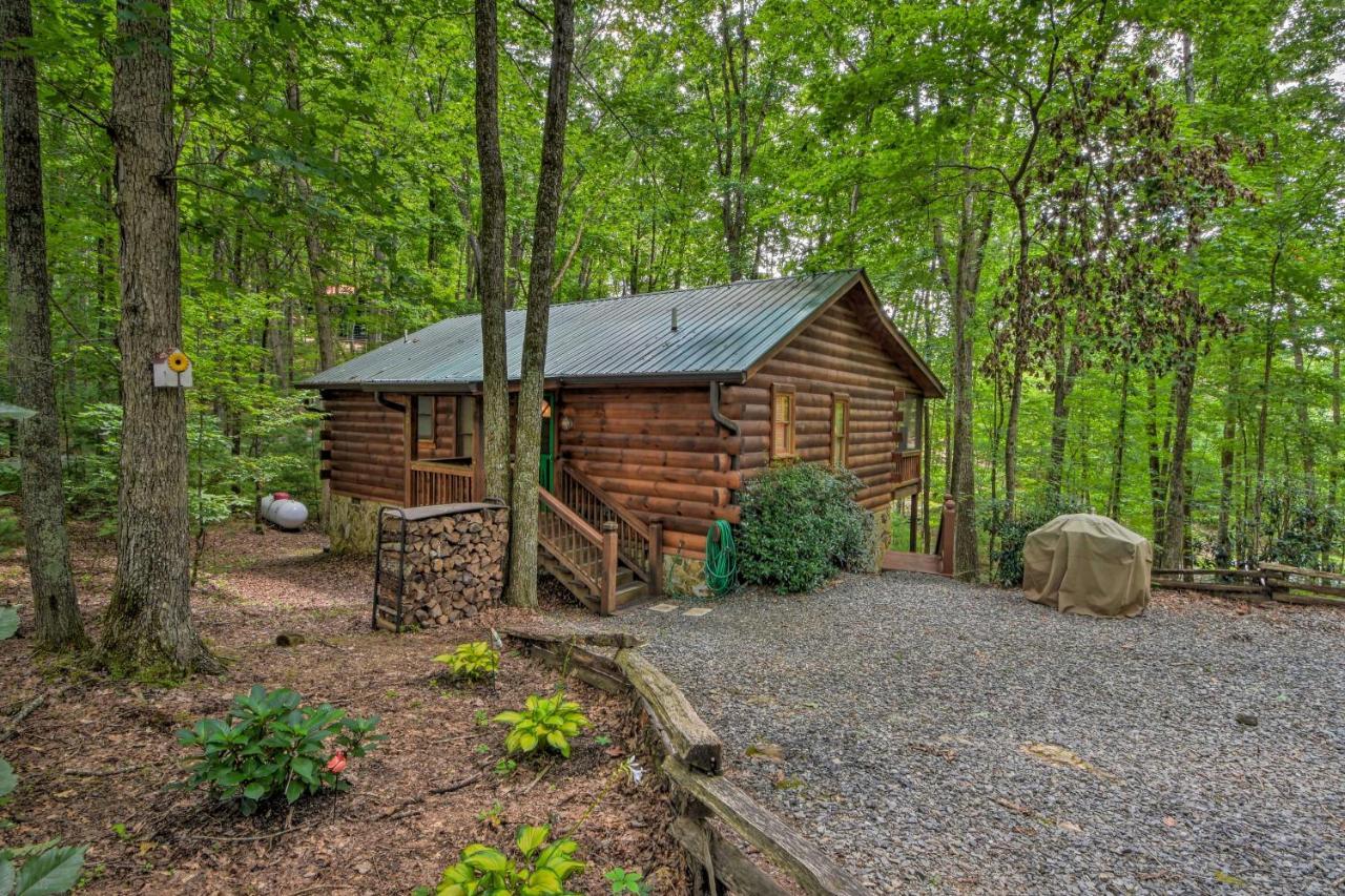Pinot And Pine Chic Log Cabin About 5 Mi To Blue Ridge Eksteriør bilde