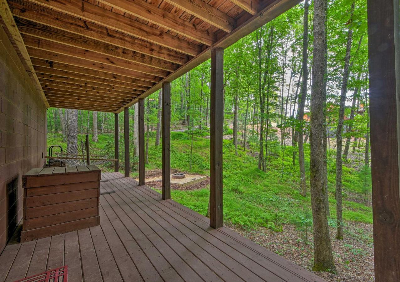 Pinot And Pine Chic Log Cabin About 5 Mi To Blue Ridge Eksteriør bilde