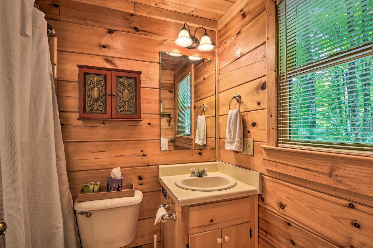 Pinot And Pine Chic Log Cabin About 5 Mi To Blue Ridge Eksteriør bilde